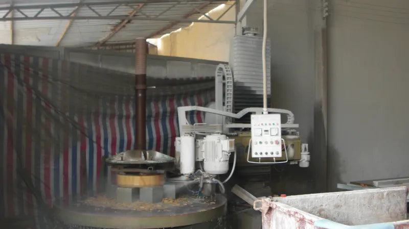 Column Base Cutting Machine